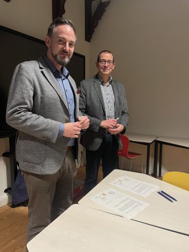 Herr Eggert und Herr Ley