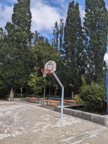 Basketball und Outdoor - Klassenzimmer
