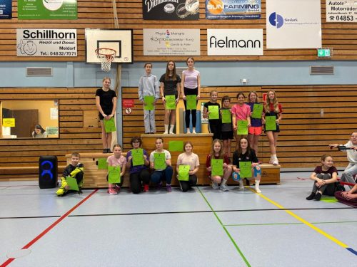 Siegerpodest Klasse 6 + 8 2025