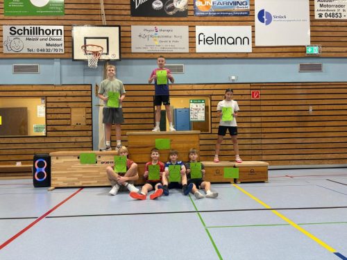 Siegerpodest Klasse 7 2025